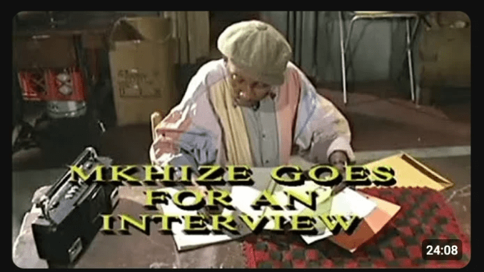 Emzini Wezinsizwa – Mkhize Goes For An Interview