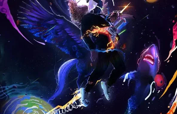 Trippie Redd Pegasus Neon Shark vs Pegasus Presented By Travis Barker (Delux